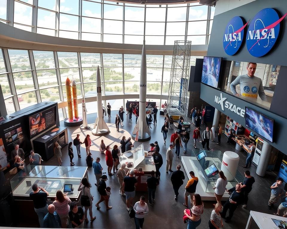 NASA Houston Space Center rondleidingen educatieve programma's