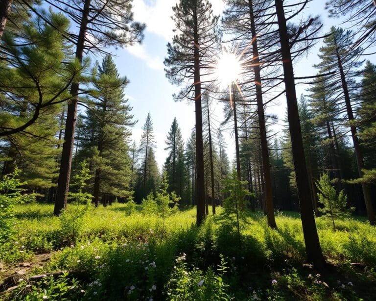 Natuur bewonderen in de uitgestrekte bossen van Finland