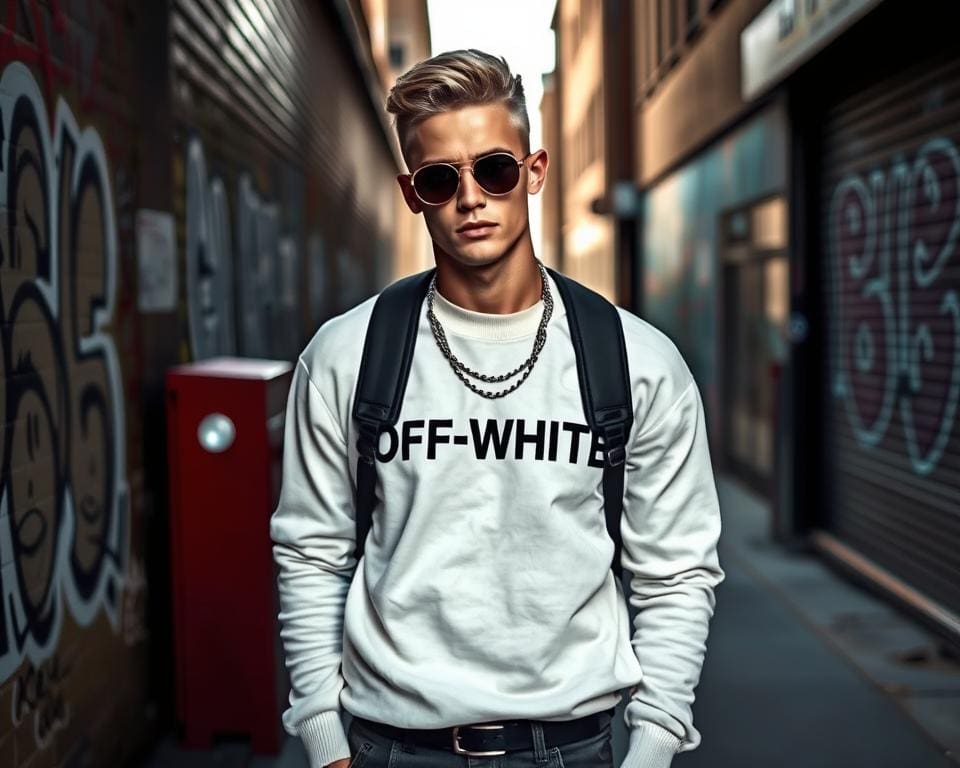 Off-White truien: Voor een edgy, eigentijdse look