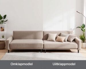 Omklapmodel vs. uitklapmodel: Welke slaapbank past bij jou?