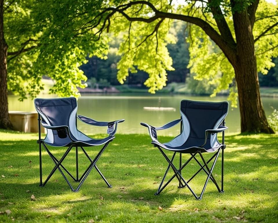 Opklapbare stoelen voor outdoor avonturen voor gemak