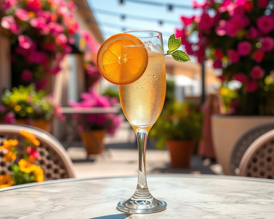 Prosecco Spritz verfrissende drank