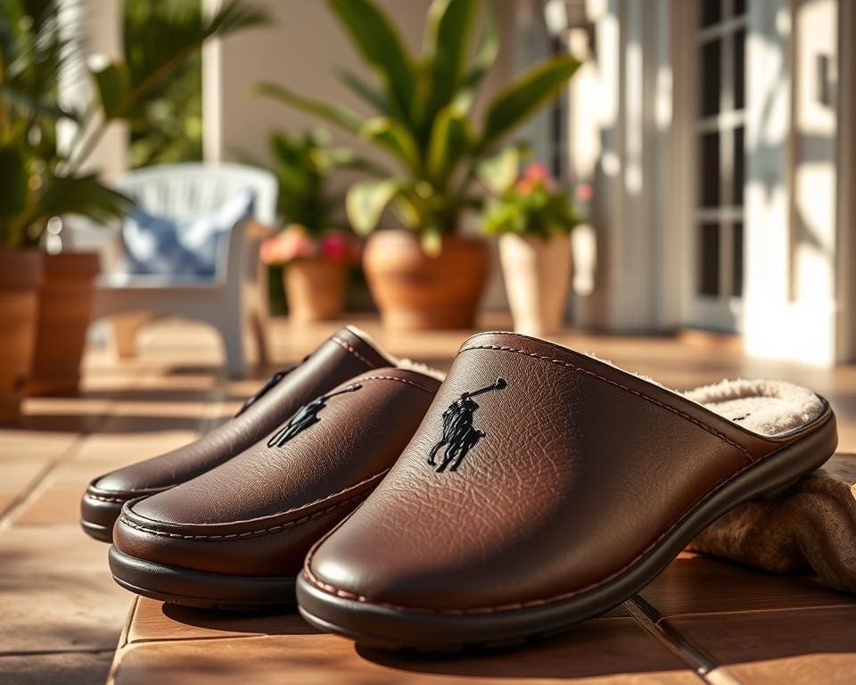 Ralph Lauren slippers: Luxe en comfort voor een zomerse look