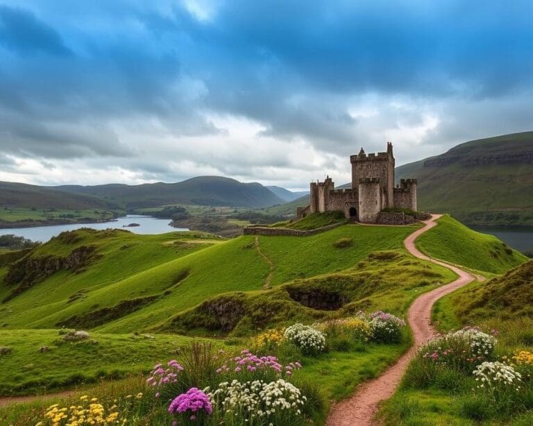 Reizen langs de schilderachtige kastelen van Wales