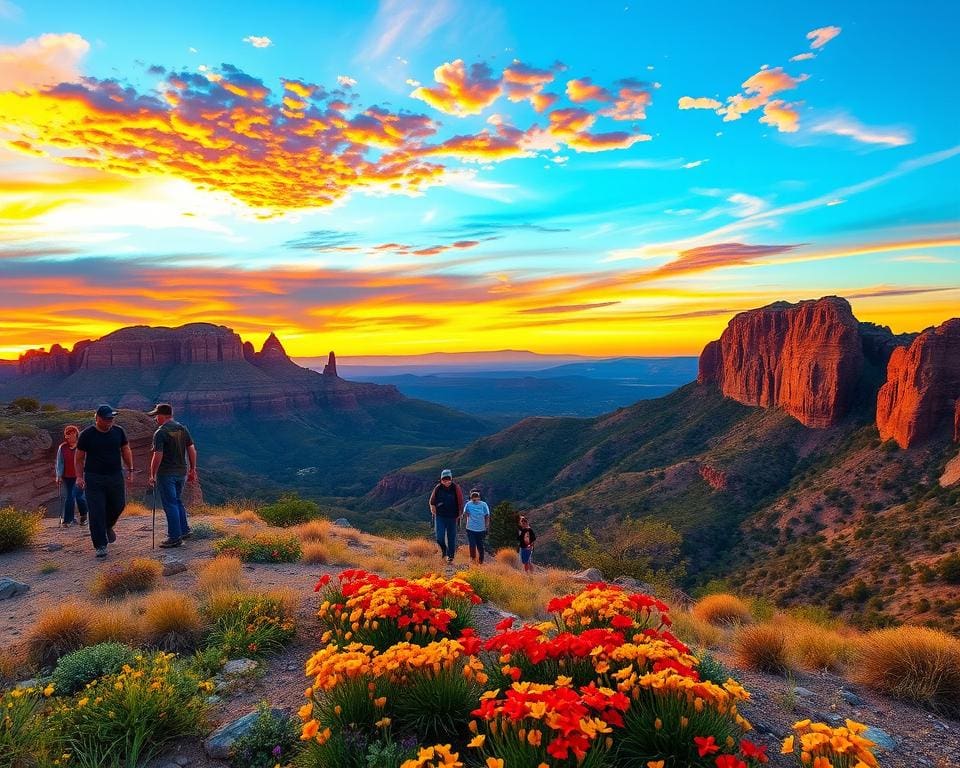 Sandia Mountains en recreatie in New Mexico