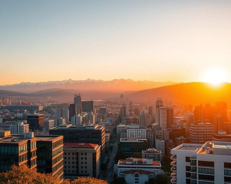 Santiago: moderne cultuur met Andes-uitzichten
