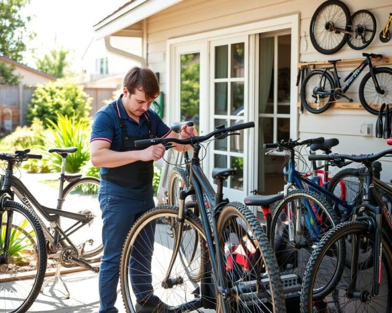 Vakkundige reparatie aan huis: Voor alle soorten fietsen.