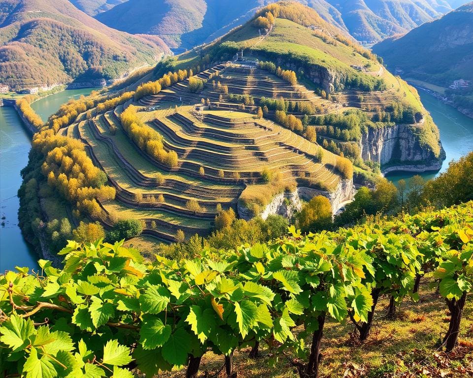 Wachau wijnregio met haar geografische kenmerken en druivenrassen