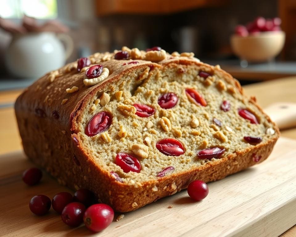 Waldkornbrood met cranberry en noten