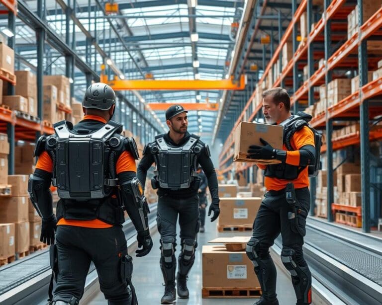 Wat zijn de voordelen van exoskeletten in logistiek?