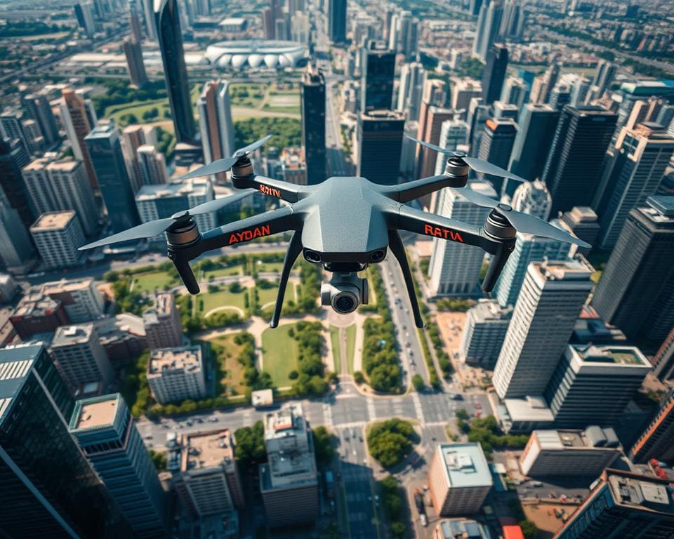 drone surveillance in urbane gebieden