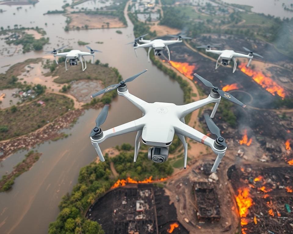 hoe werken drones in detectie van natuurrampen?