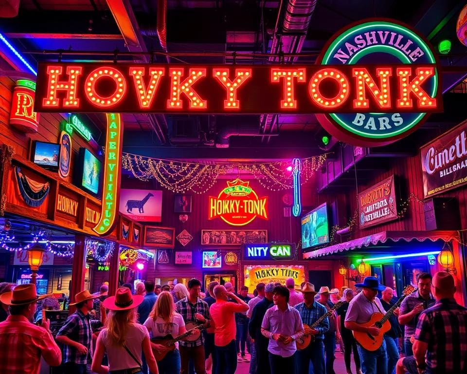 honky-tonk bars in Nashville