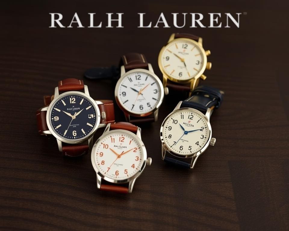 klassieke stijl horloges van Ralph Lauren