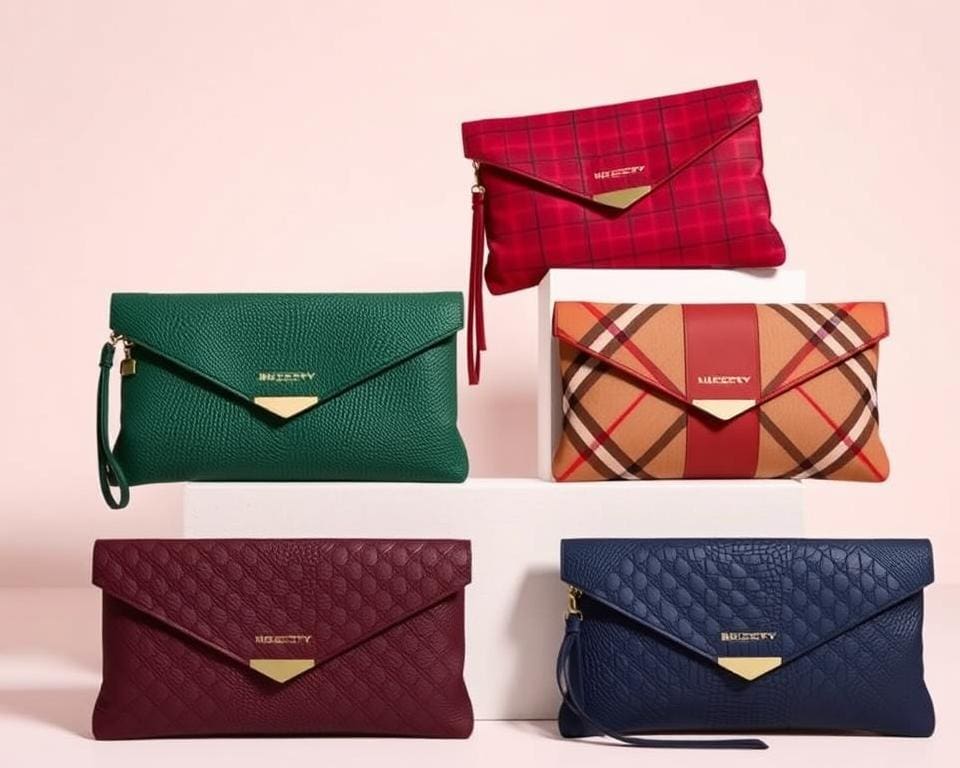 populaire kleuren Burberry clutches