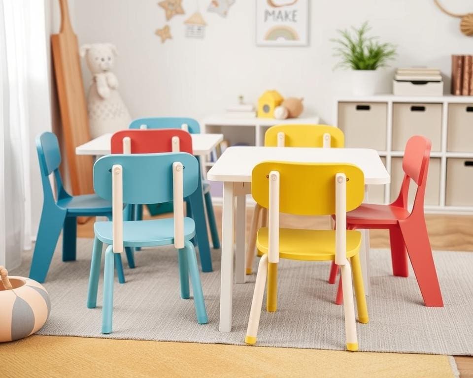 ruimtebesparende kinderstoelen