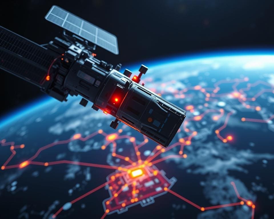 satellietgegevens en logistieke efficiëntie