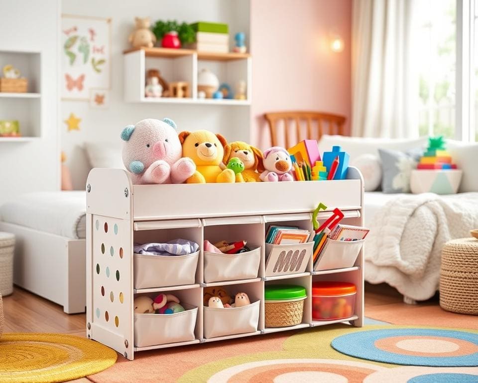 speelgoed organizer kinderkamer