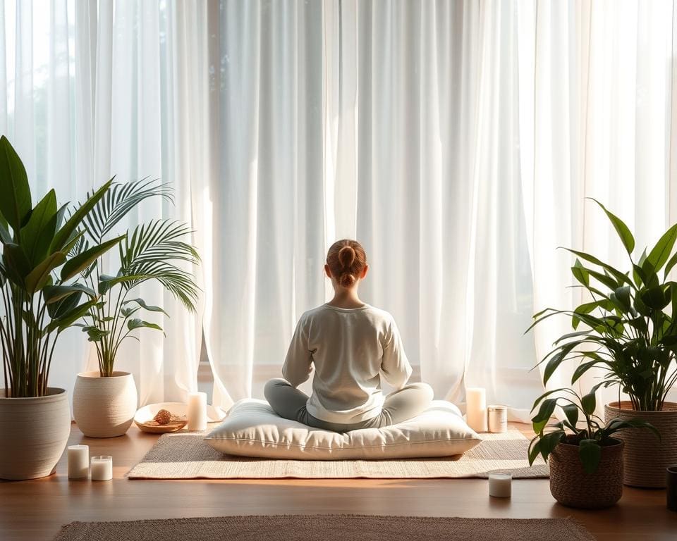 stress verlagen met ademhalingstechnieken en meditatie