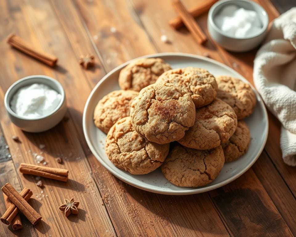 volkoren koekjes met kaneel