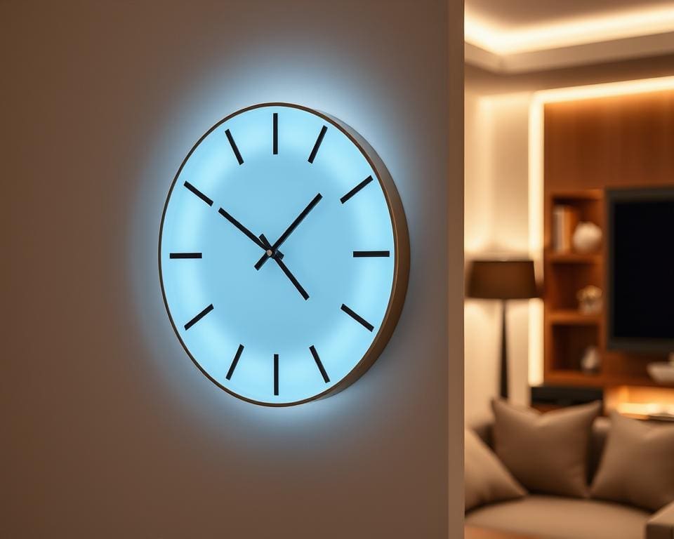 wandklok timerfunctie