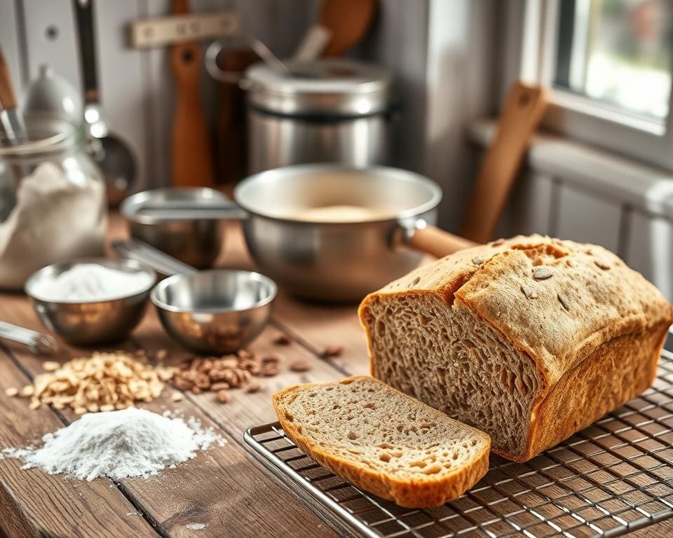 zelf bakken voedzaam brood