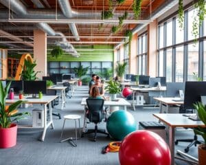 Actieve werkplekken voor een gezonde werkhouding