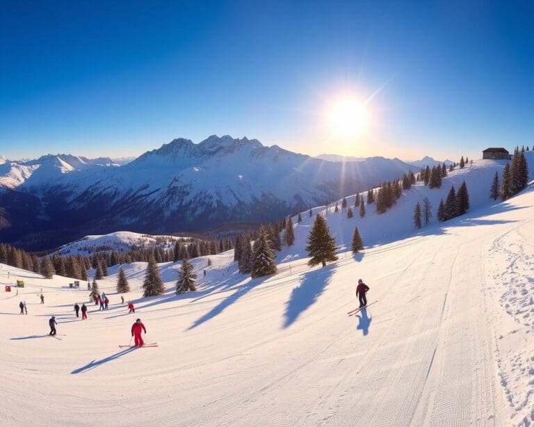 Alpe d’Huez: Zonovergoten skiën in Frankrijk