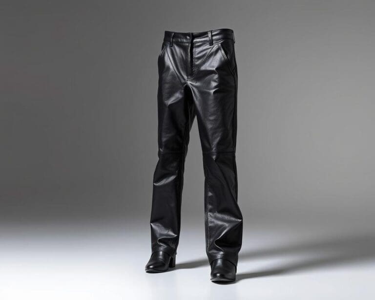 Balenciaga leren broeken: Gedurfd design voor de modebewuste vrouw