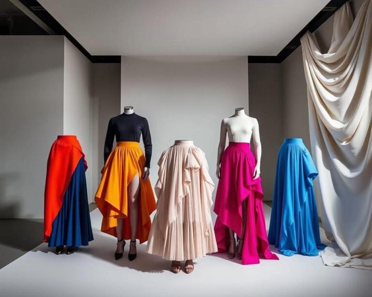 Balenciaga rokken: Innovatieve mode voor de vooruitstrevende vrouw