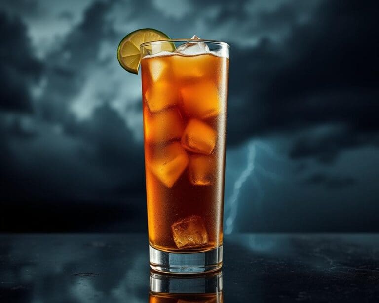 Dark & Stormy: Een klassieke cocktail met een twist