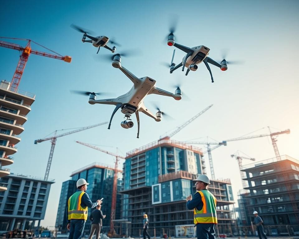 De impact van drones op de bouw en infrastructuur