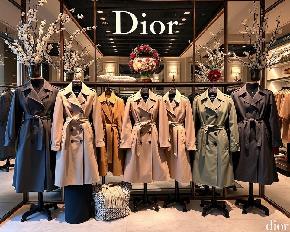 Dior trenchcoats: Tijdloze klassiekers voor elk seizoen