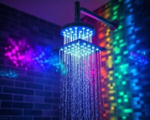 Douchekop met LED: maak van douchen een lichtshow