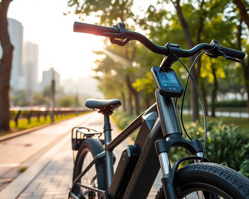 Elektrische fietsen met geïntegreerde GPS-systemen