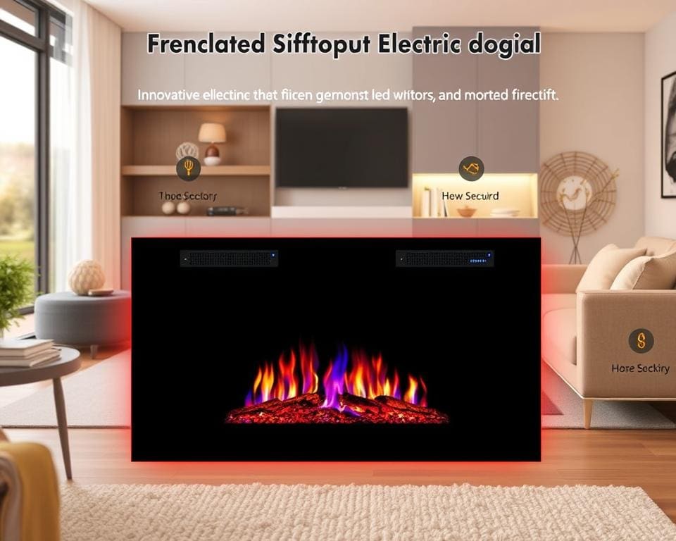 Elektrische haarden met innovatieve warmte-opties