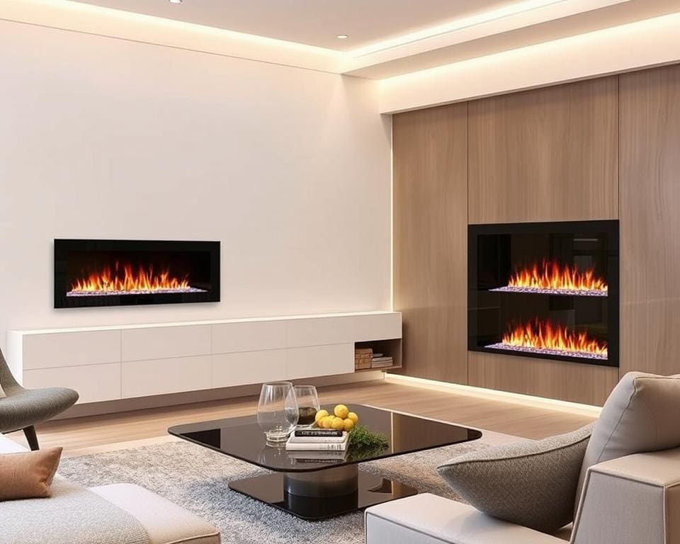 Elektrische haarden met stijlvolle ontwerpen