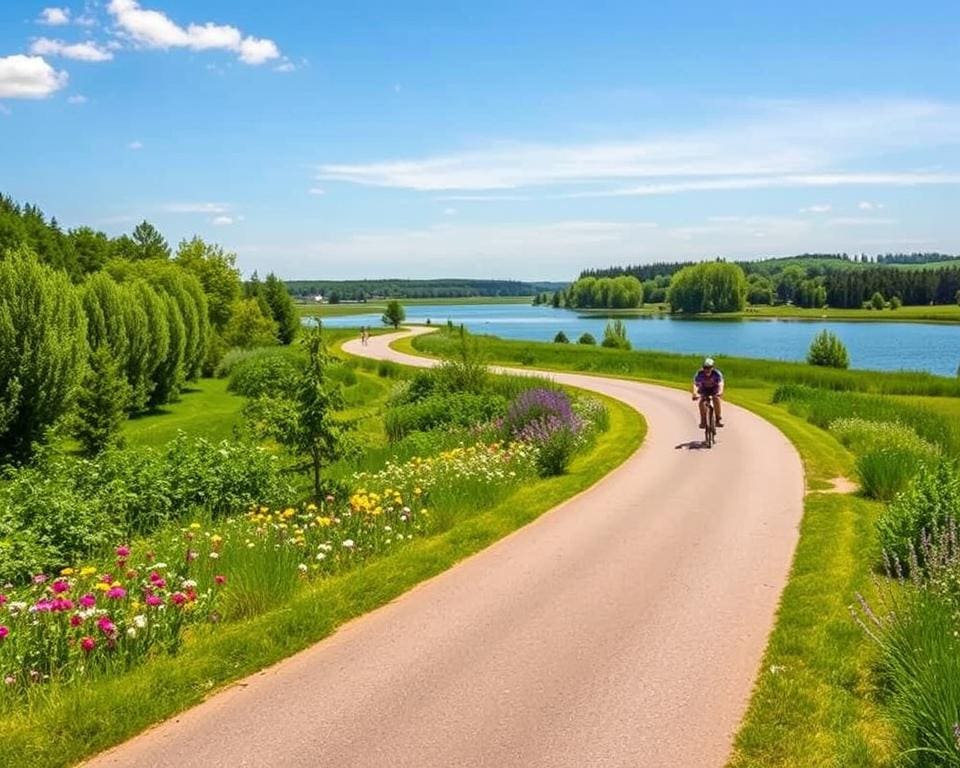 Fietsen voor ontspanning