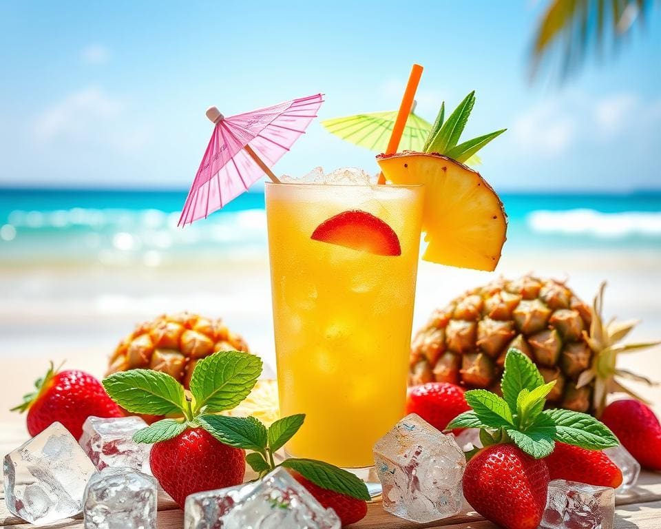 Frozen Pineapple Punch: Perfect voor zomerse dagen