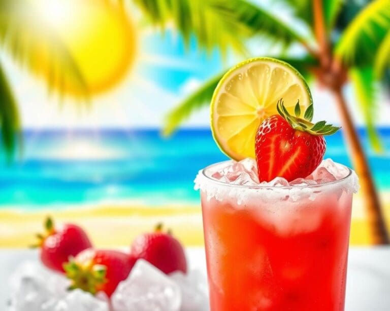 Frozen Strawberry Margarita: Een zoete traktatie
