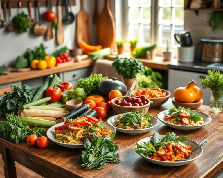 Gebalanceerde maaltijden bereiden met lokale producten