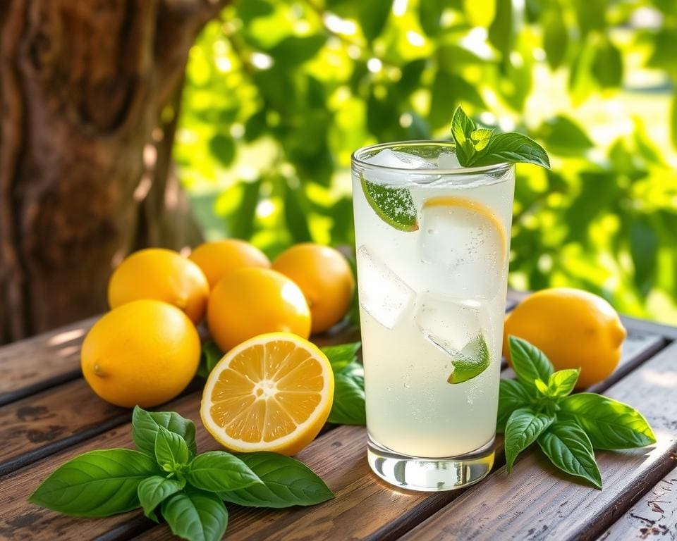 Gezond genieten met Lemon Basil Fizz