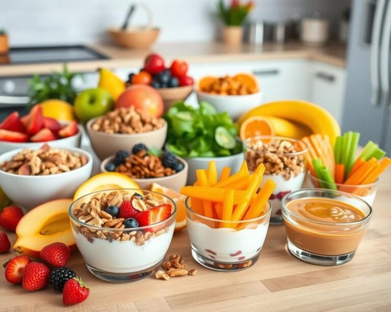 Gezonde snacks voor een drukke levensstijl