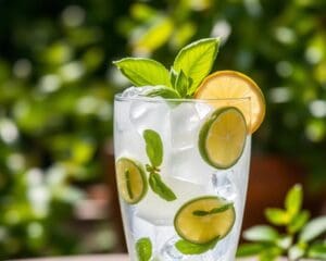 Gin Basil Cooler: Frisheid met een groene twist