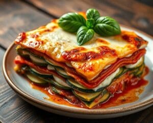 Groentelasagne met courgette en ricotta