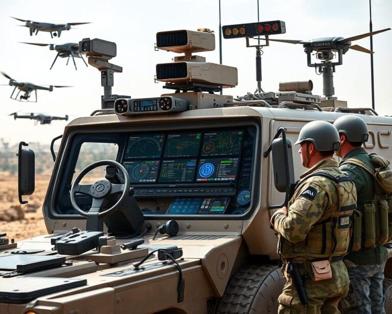 Hoe beschermen sensoren moderne militaire voertuigen?