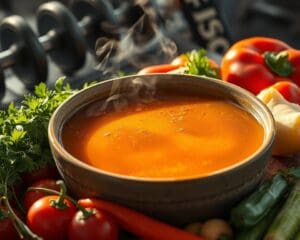 Hoe bone broth helpt bij spierherstel na sporten