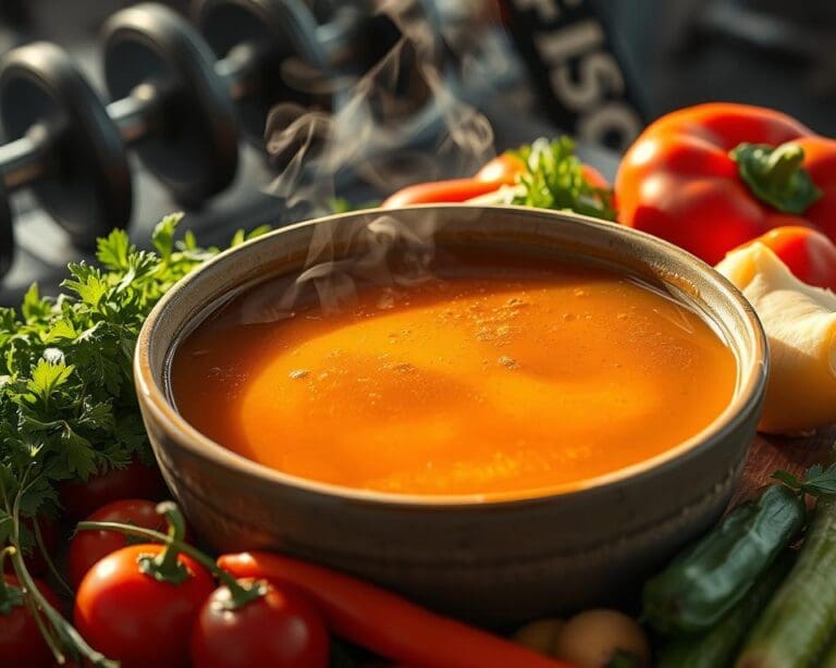 Hoe bone broth helpt bij spierherstel na sporten