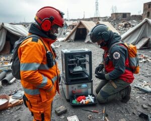 Hoe helpt 3D-printing in noodsituaties?