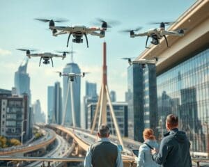 Hoe veranderen drones de inspectie van infrastructuur?